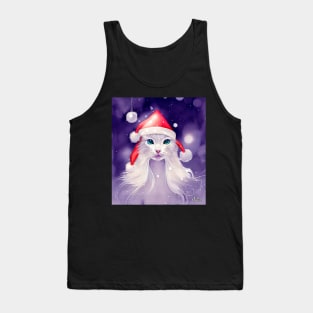 Merry Catmas Christmas Tank Top